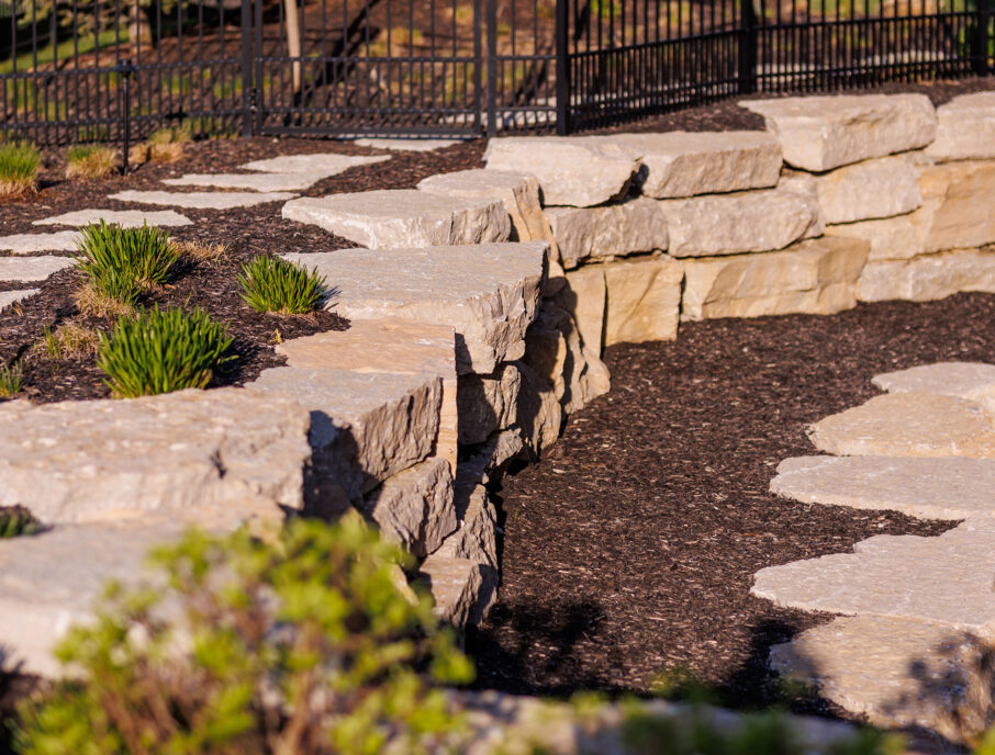 Rademann Stone Retaining Wall